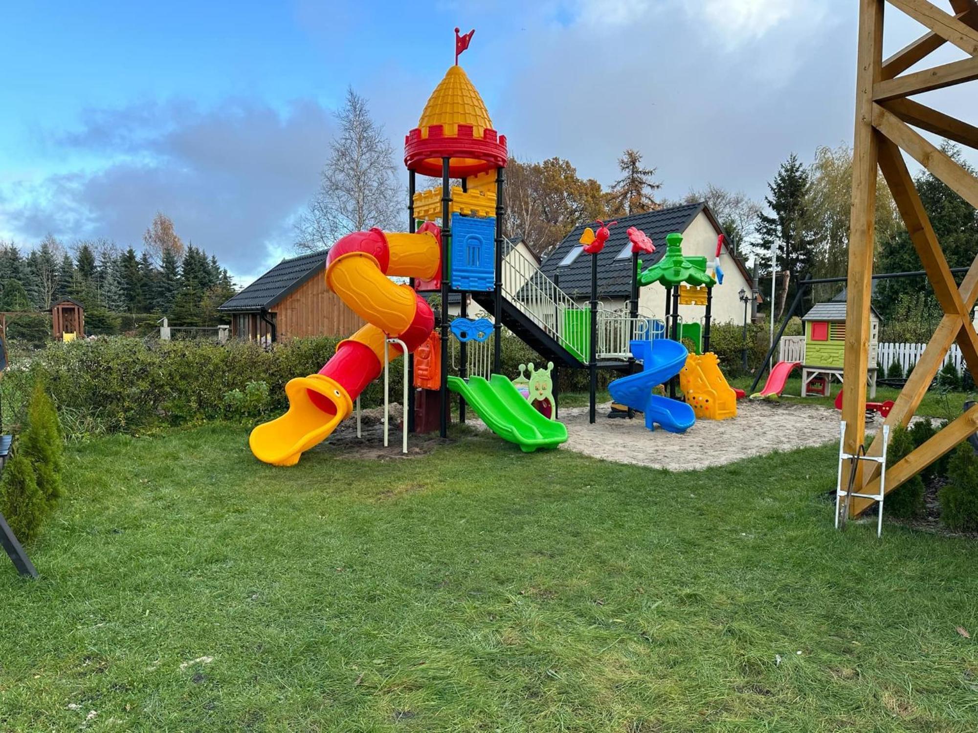 Na Jeziornej Domki Wypoczynkowe Zarnowska Exterior foto